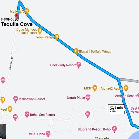 Tequila Cove Bed & Breakfast Panglao Dış mekan fotoğraf